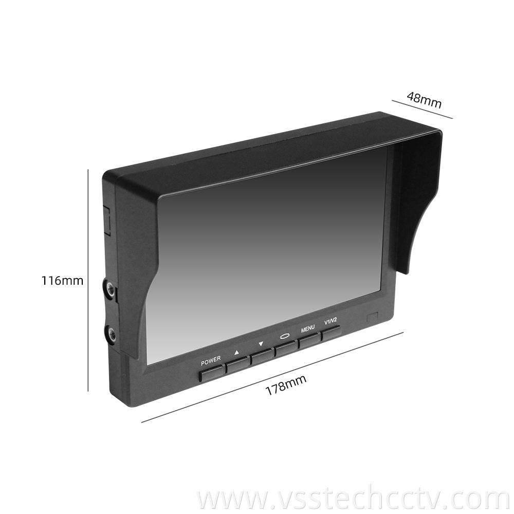 Vehicle HD Monitor Display